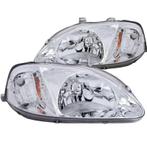 ANZO 1999-2000 Honda Civic Crystal Headlights Chrome, Ophalen of Verzenden, Nieuw