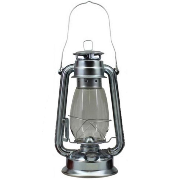 Hofftech Klassieke stormlantaarn - hittebestendig glas -..., Tuin en Terras, Buitenverlichting, Nieuw, Ophalen of Verzenden