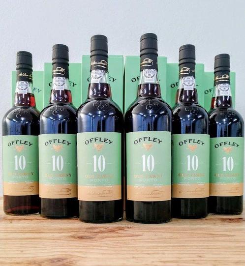 Offley - 10 years old Tawny -  Douro  - 6 Flessen (0.75, Verzamelen, Wijnen