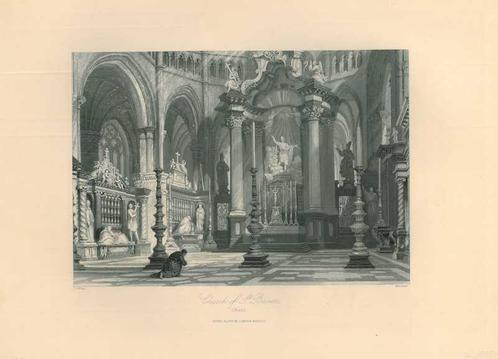 Zicht op Ghent, Antiek en Kunst, Kunst | Etsen en Gravures