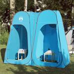 vidaXL Privacytent pop-up waterdicht blauw, Caravans en Kamperen, Verzenden, Nieuw, Tot en met 2