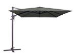 Zweefparasol Monaco Flex | 300 x 300 cm | Grey, Tuin en Terras, Parasols, Verzenden, Nieuw