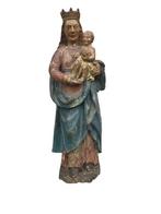 Beeldje - Mechelse Maria - Eik