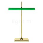 Flos Goldman Tavolo LED, messing/groen met USB (Tafellampen), Huis en Inrichting, Lampen | Tafellampen, Nieuw, Verzenden