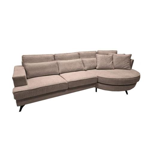 Loungebank Clinge - loungebanken - Taupe, Huis en Inrichting, Banken | Sofa's en Chaises Longues, Nieuw, Stof