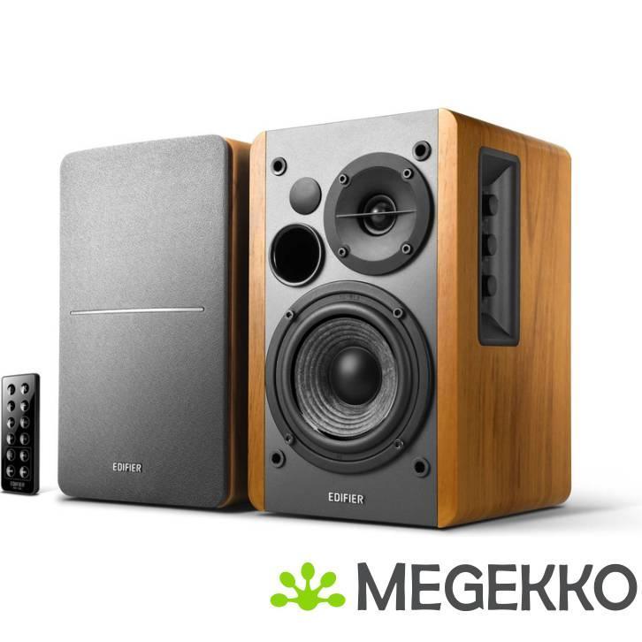 Edifier R1280DB Zwart/Bruin, Computers en Software, Pc speakers, Nieuw, Verzenden