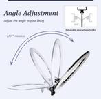 45 cm LED Ringlicht met Statief USB Dimbaar 36W, Nieuw