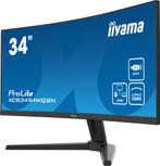 34 Iiyama ProLite XCB3494WQSN-B5 Curved/WQHD/DP/HDMI, Ophalen of Verzenden, Nieuw
