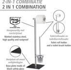 WENKO Toiletbutler Lima RVS - Toiletrolhouder en, Ophalen of Verzenden, Zo goed als nieuw