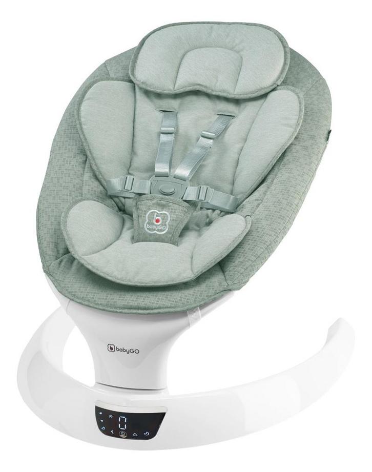 BabyGo Swing Green Elektrische Babyschommel, Kinderen en Baby's, Wipstoeltjes, Nieuw, Verzenden
