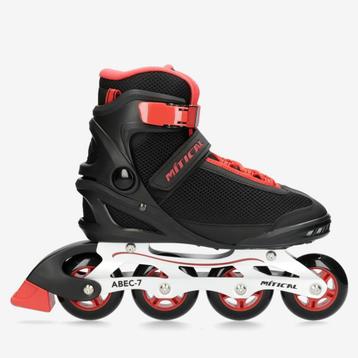 Mitical Inline Skates zwart/rood herenschaatsen mt 41