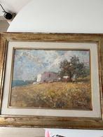 Attilio Melo (1917-2012) - Paesaggio marino con casale e, Antiek en Kunst